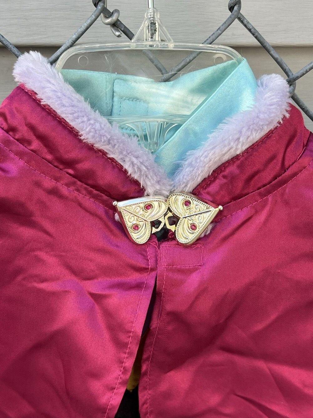 DISNEY STORE FROZEN "ANNA" Costume Girls Size 9/10 Halloween Princess Dress Up - Picture 3 of 11
